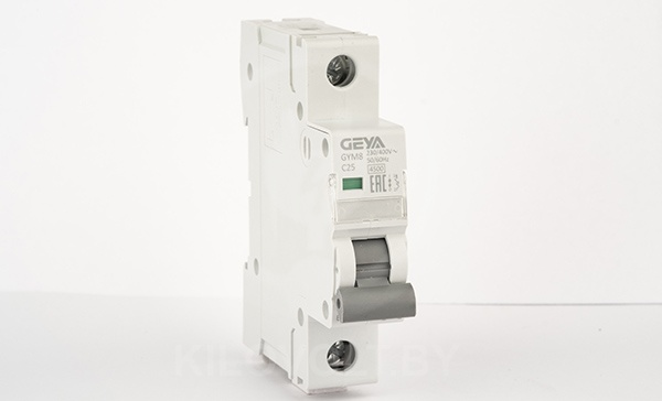 Автоматический выключатель GEYA C 25A 1P 4.5kA - фото 1 - id-p113525112