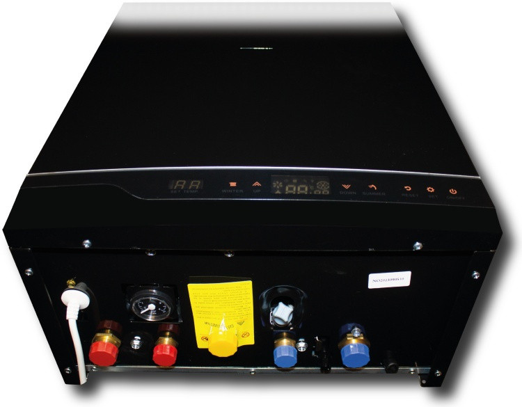 Котел настенный ALeO SMART DOUBLE -24 кВт (черный Wi-Fi) /дымоход - фото 4 - id-p113528029