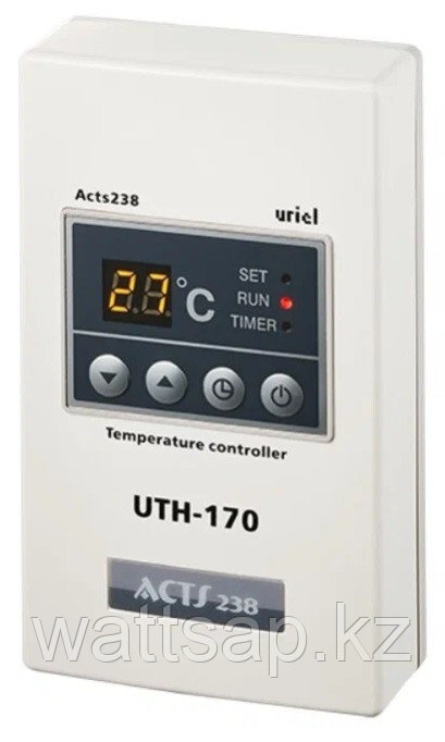 Терморегулятор с циклическим таймером UTH-170 от +5°С до +60°С, Корея - фото 1 - id-p113530925