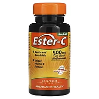 Ester-C с цитрусовыми биофлавоноидами, 500 мг, 60 капсул,American Health