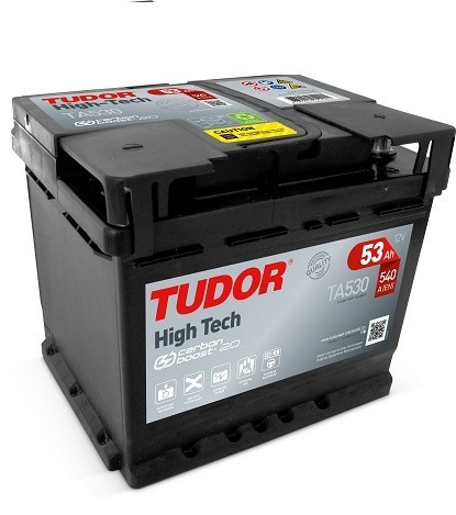 Аккумулятор EXIDE Tudor TA530 High Tech 53 Ач обратная (Европейский тип)