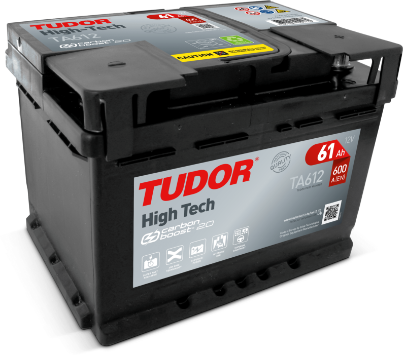 Аккумулятор EXIDE TUDOR TA612 обратная (Европейский тип)