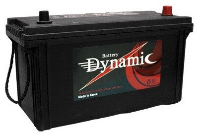 Аккумулятор DYNAMIC 115E41R 110Ah прямая (азиатский тип) - фото 1 - id-p113550068