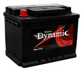 Аккумулятор DYNAMIC 56219 R 62Ah обратная (европейский тип)