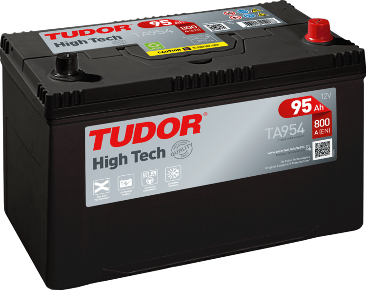 Аккумулятор EXIDE TUDOR TA954 (Азиатский тип)
