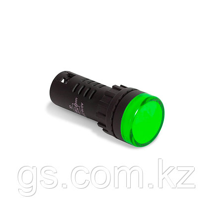 Лампа светодиодная универсальная Deluxe AD16-22D 220V AC/DC (зелёная), фото 2