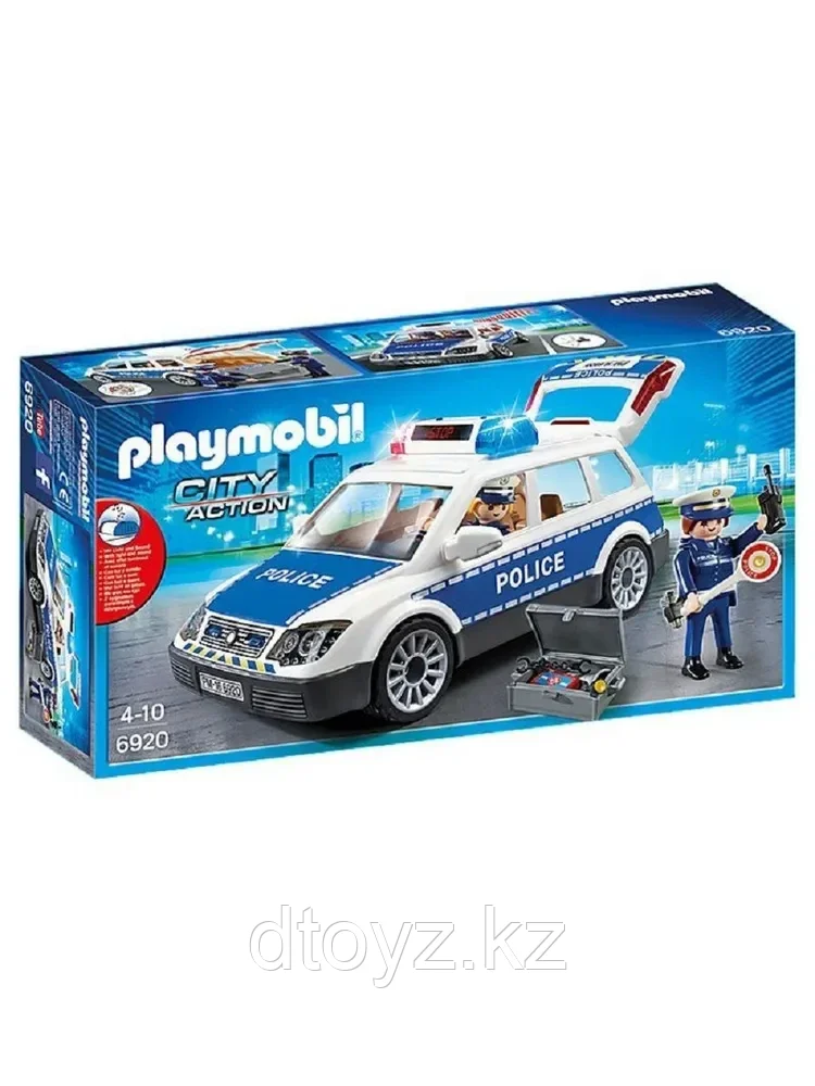 Игровой набор Playmobil "Полицейская машина со светом и звуком" 6920