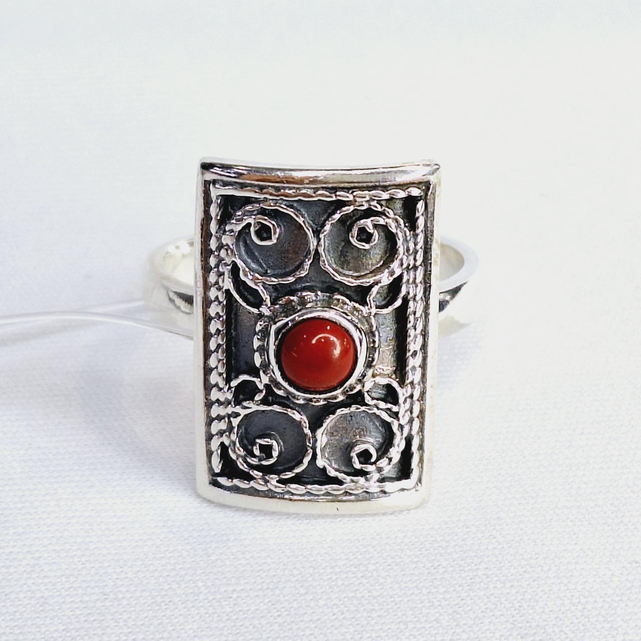 Серьги из серебра с фианитами  L869