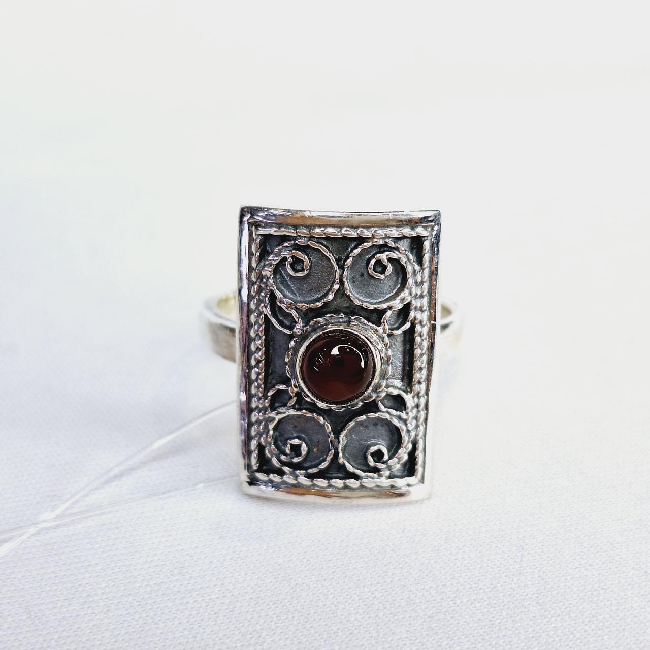 Серьги из серебра с фианитами  L988