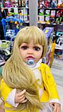 Кукла Реборн разговаривает в желтой кофточке, фото 2