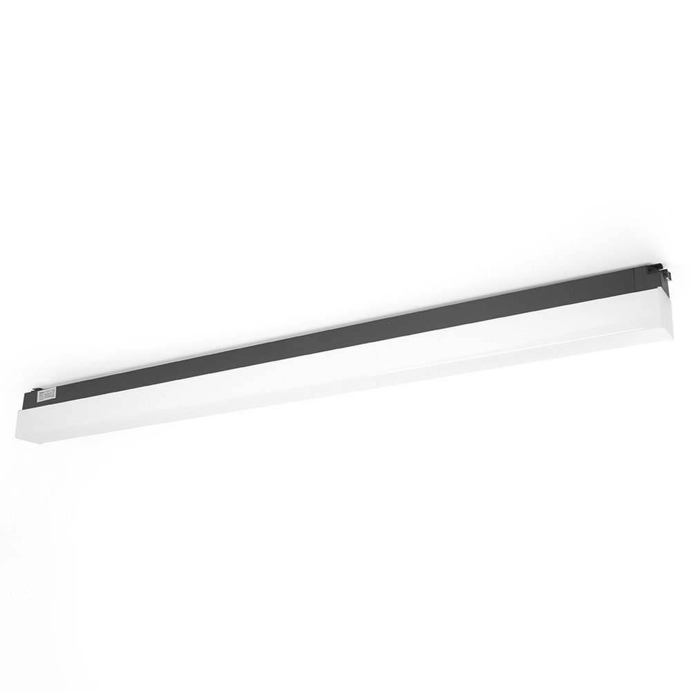 Светодиодный светильник Feron AL120 трековый однофазный на шинопровод 60W 4000K 160 градусов черный, фото 1