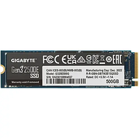 500 ГБ SSD диск GIGABYTE AORUS Gen3 2500E (G325E500G) синий