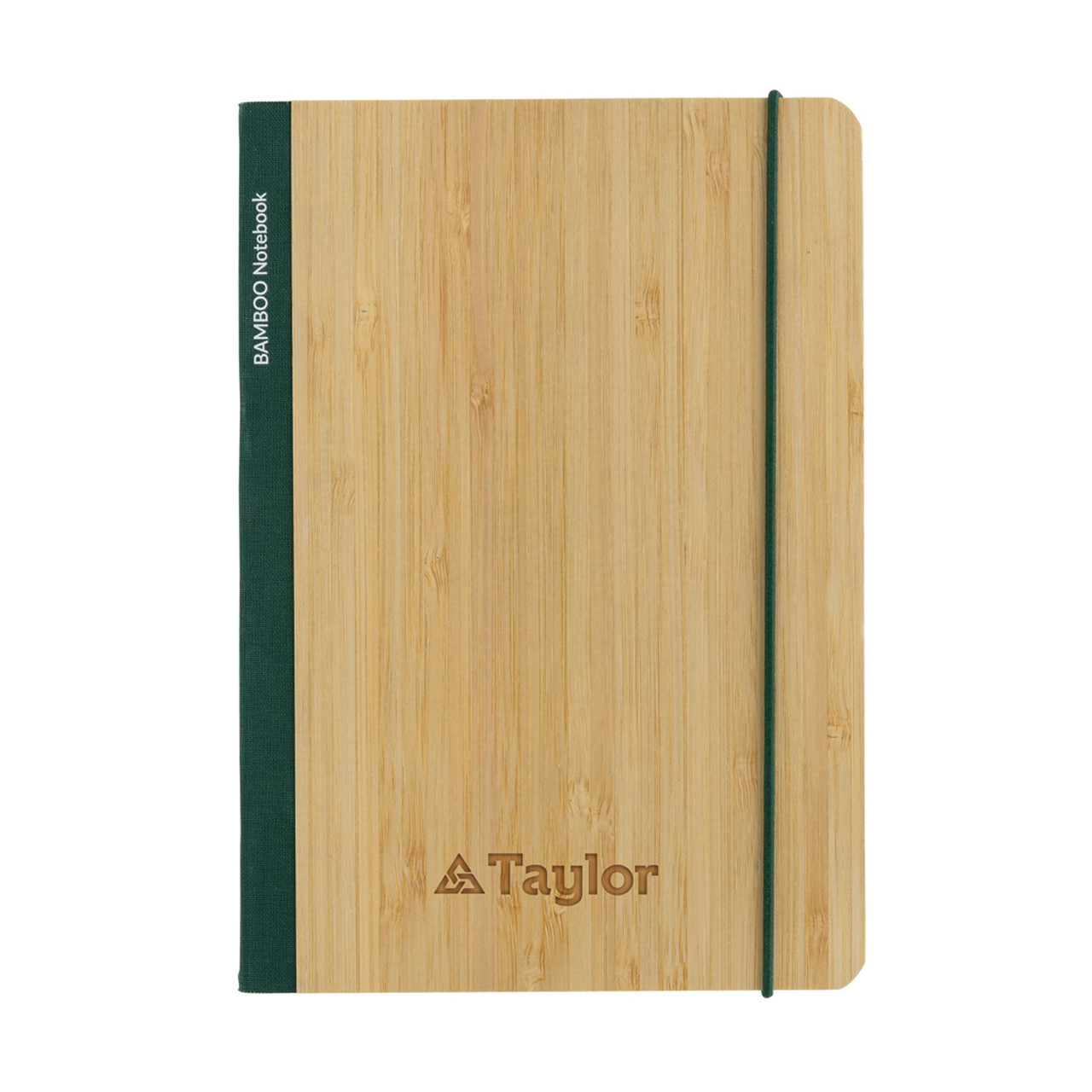 Блокнот Scribe с обложкой из бамбука, А5, 80 г/м², зеленый; , Длина 20 см., ширина 14 см., высота 1,6 см., - фото 6 - id-p113527048