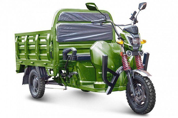 Грузовой электрический трицикл Rutrike Антей-У 1500 60V1200W (Зеленый-1960) - фото 1 - id-p113560939