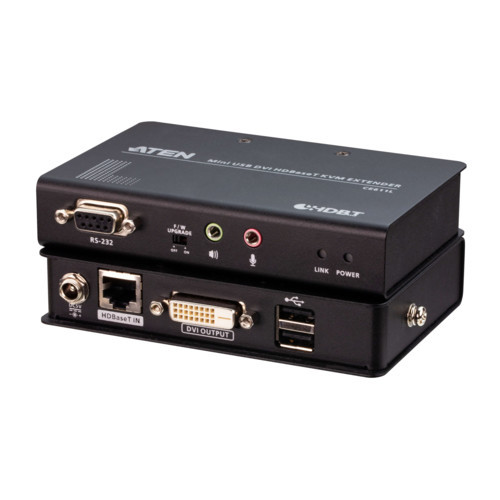 ATEN Мини USB DVI HDBaseT KVM удлититель kvm-переключатель (CE611) - фото 2 - id-p113527283