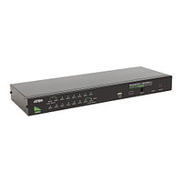 ATEN 16 PORT PS/2-USB KVMP SWITCH W/1.8M W/23 kvm-переключатель (CS1716A)