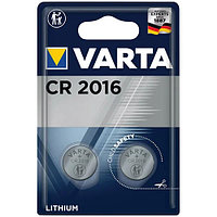 VARTA ELECTRONICS CR2016 BL2 Lithium 3V батарейка (06016101402)