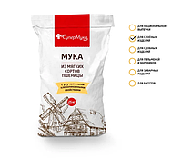 Мука (для слоеных изделий) пшеничная хлебопекарная высший сорт, 25 кг