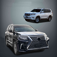 Обвес переделка из Land Cruiser Prado 2018 в Lexus GX460 2020