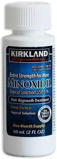 Миноксидил Киркланд 5% Minoxidil Kirkland 5%, 1 флакон/ 60 ml. - фото 1 - id-p113562371