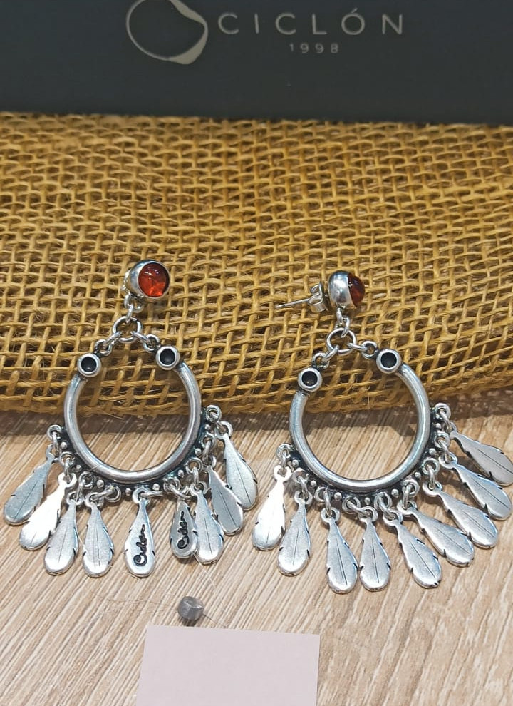 Серьги / муранское стекло / Ciclon ( пр. Абая 141 ), фото 1