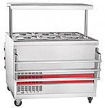 Abat Прилавок для холодных закусок ПВВ(Н)-70ПМ-НШ передвижной, фото 2