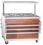 Abat Прилавок для холодных закусок ПВВ(Н)-70ПМ-НШ передвижной, фото 8