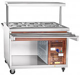 Abat Прилавок для холодных закусок ПВВ(Н)-70ПМ-НШ передвижной, фото 9