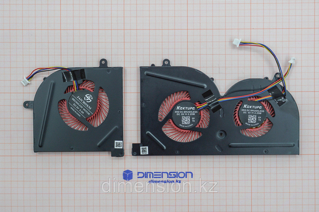 Кулер, вентилятор для MSI GS63VR MS-17B116K2 16K3 GS73 GS63