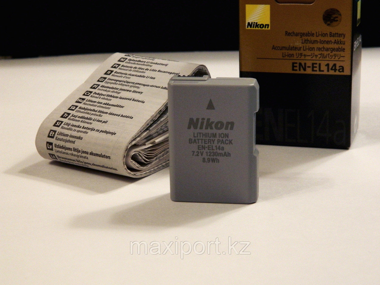 Аккумулятор Nikon EN-EL14a enel14 - фото 1 - id-p113575528