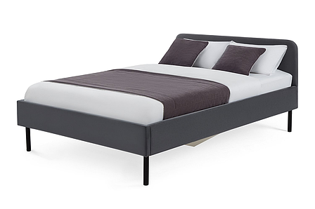 Кровать Greta серый 140х200 см, фото 2