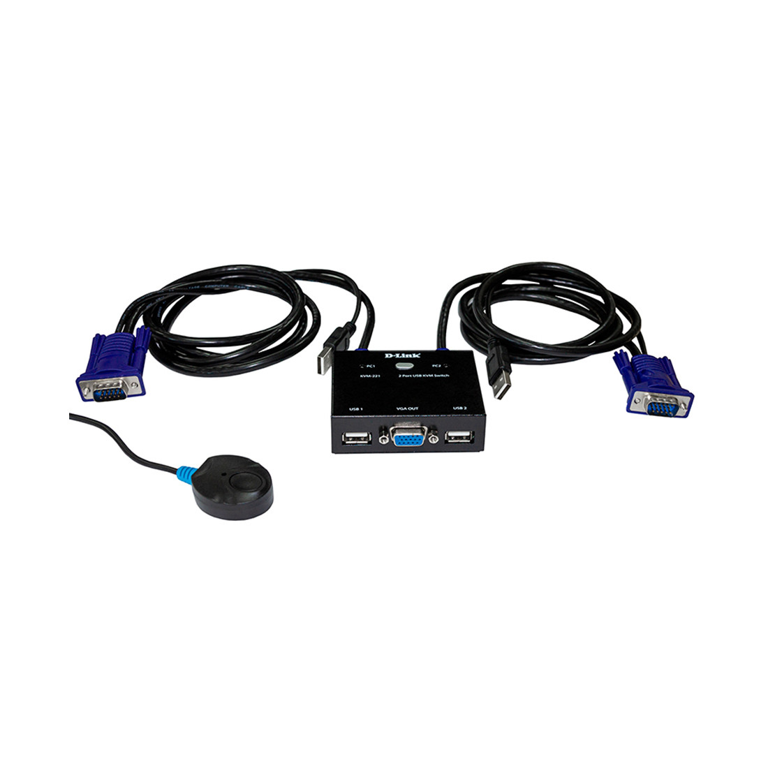 KVM-переключатель D-Link KVM-221/C1A - фото 3 - id-p113580130