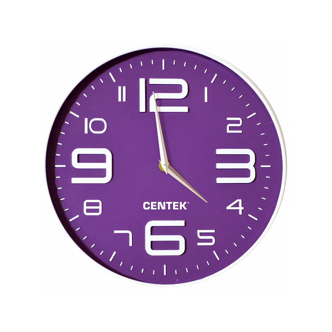 Часы настенные Centek СТ-7101 Фиолетовый - фото 1 - id-p113586521