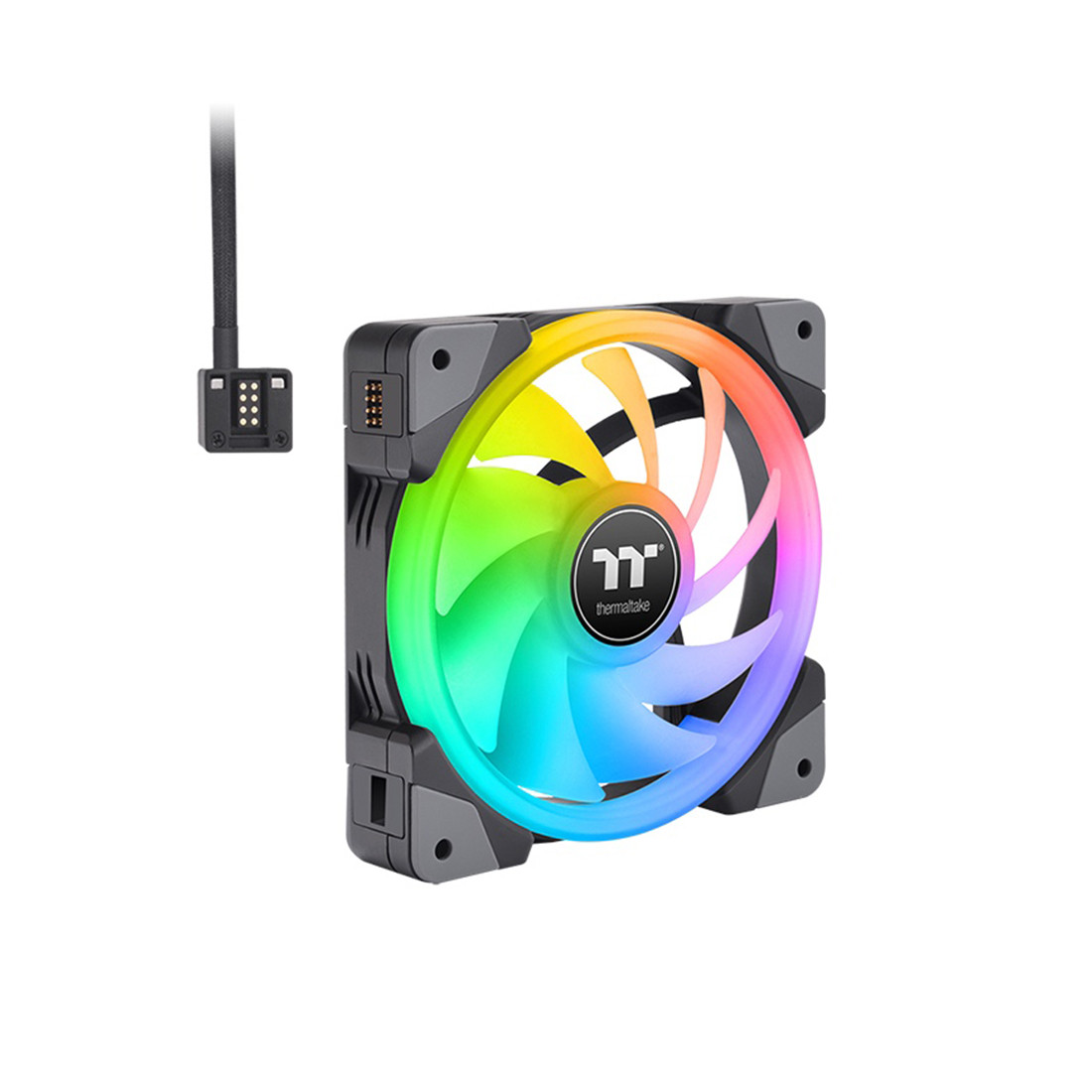 Кулер для компьютерного корпуса Thermaltake SWAFAN EX12 RGB PC Cooling Fan (3-Fan Pack) - фото 1 - id-p113584160