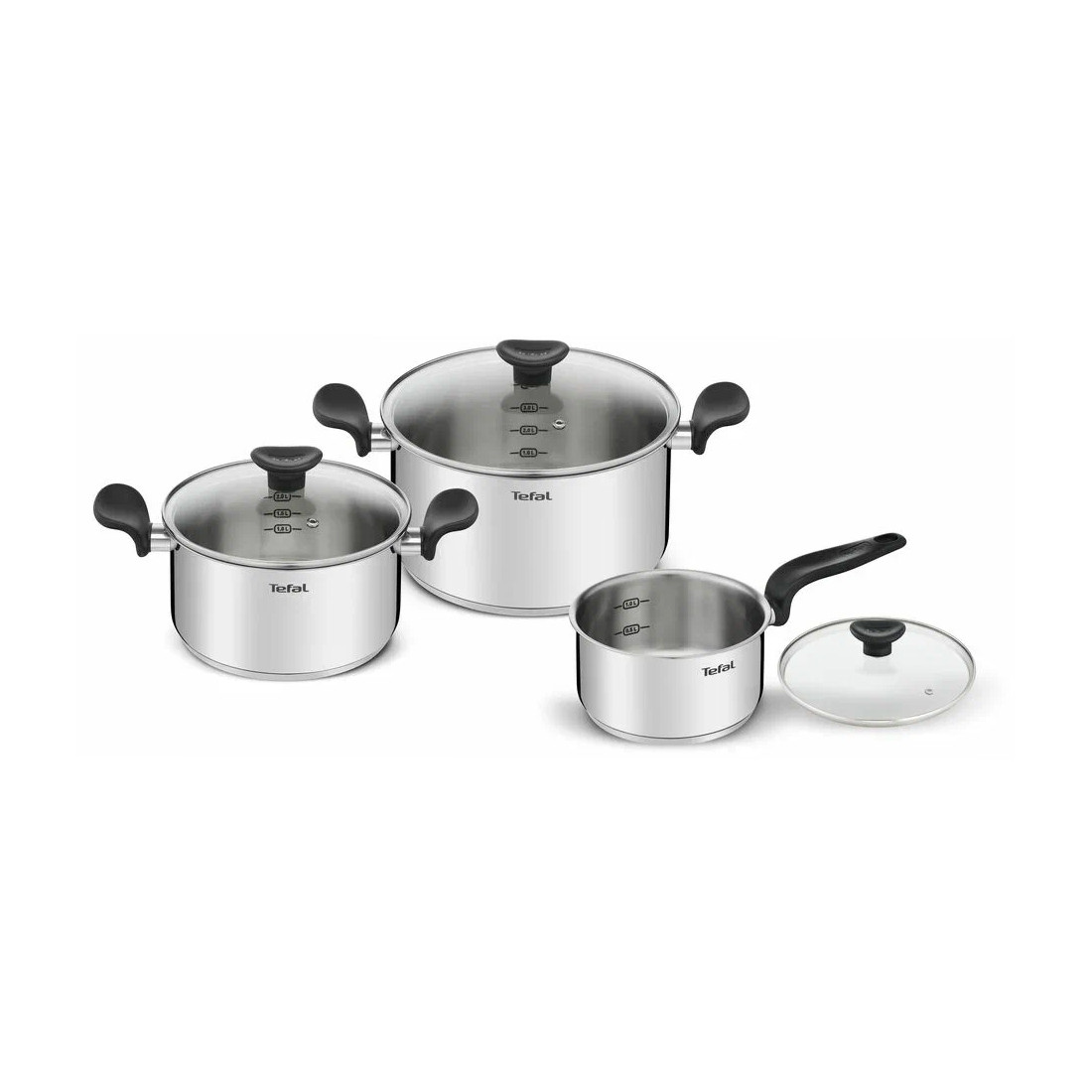 Tefal Primary E3086S74 6 б ліктен тұратын ыдыс-аяқ жинағы - фото 1 - id-p113584397