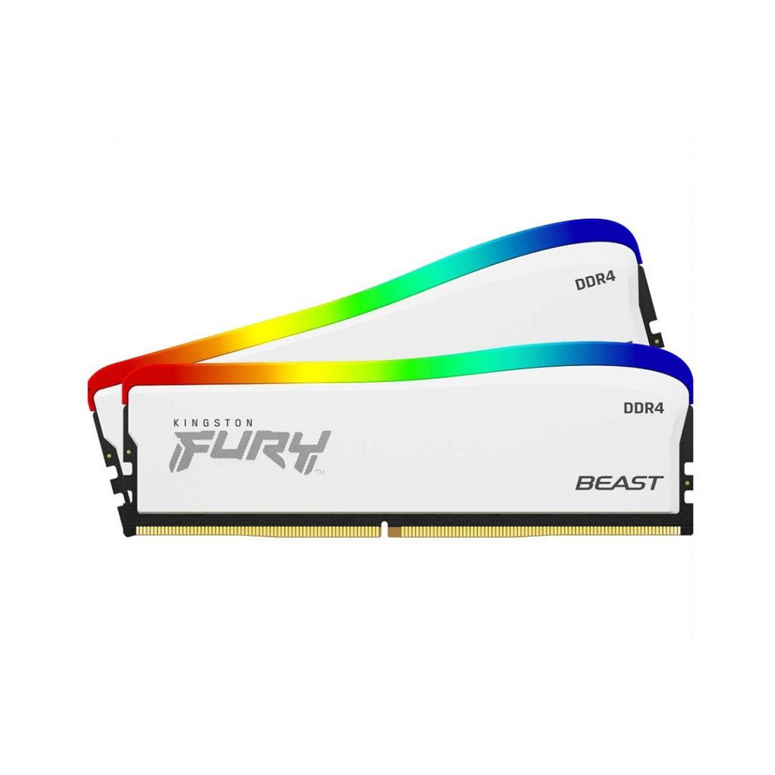 Комплект модулей памяти Kingston FURY Beast RGB KF436C17BWAK2/16 DDR4 16GB (Kit 2x8GB) 3600MHz - фото 2 - id-p113581556