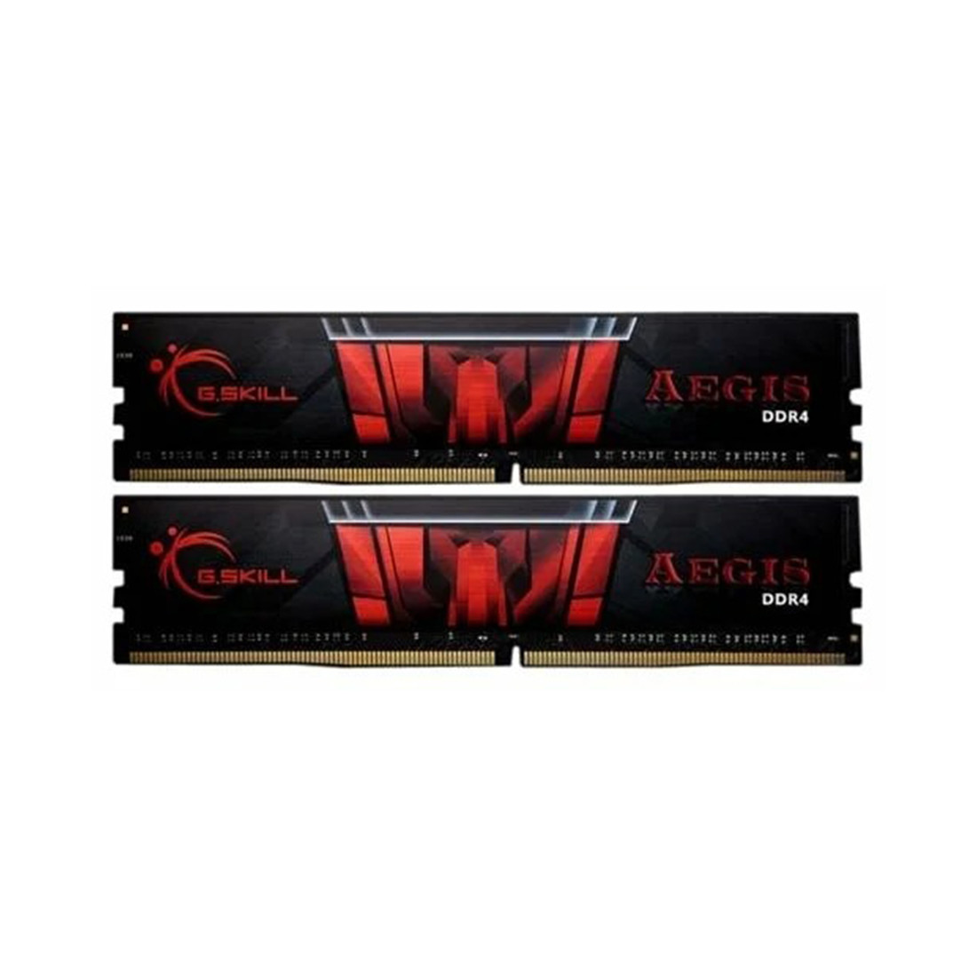 Комплект модулей памяти G.SKILL Aegis F4-2400C15D-16GIS DDR4 16GB (Kit 2x8GB) 2400MHz - фото 2 - id-p113581574