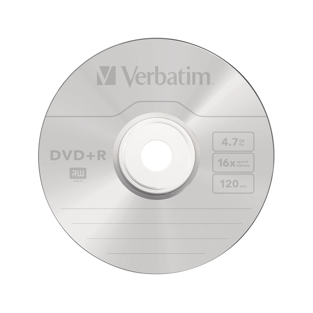 Диск DVD+R Verbatim (43550) 4.7GB 50штук Незаписанный - фото 1 - id-p113578849