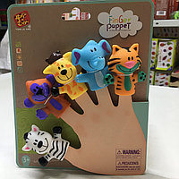Набор из 5 резиновых игрушек - Пальчиковый театр