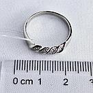 Кольцо из серебра с фианитами SOKOLOV 94012324 покрыто  родием, фото 3