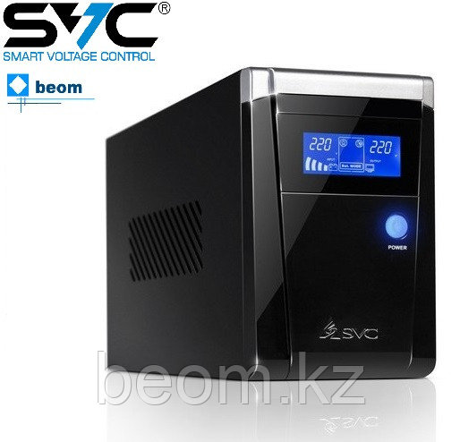 Источник бесперебойного питания 1200ВА/720Вт (ИБП) UPS SVC V-1200-F-LCD