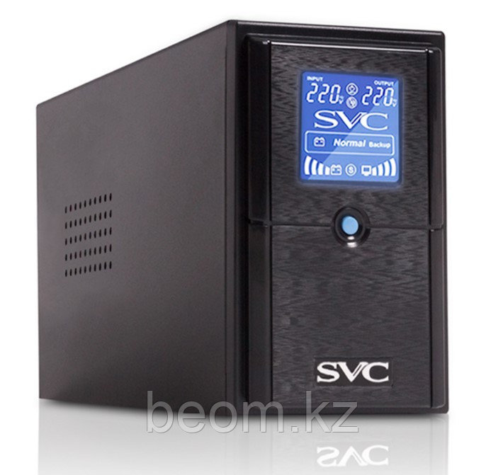 Источник бесперебойного питания 500ВА/300Вт (ИБП) UPS SVC V-500-L-LCD - фото 4 - id-p98637265