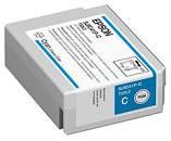 Картридж Epson C13T52M240 SJIC42P-C Ink cartridge for ColorWorks C4000e (Cyan) - фото 1 - id-p113564614