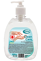 Антибактериальное жидкое мыло Oxima Clean Care, 500 мл с дозатором