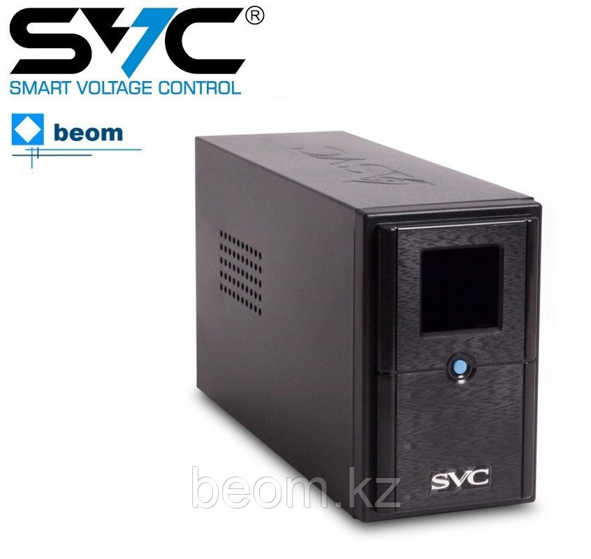 Источник бесперебойного питания 600ВА / 360Вт (ИБП) UPS  SVC V-600-L-LCD