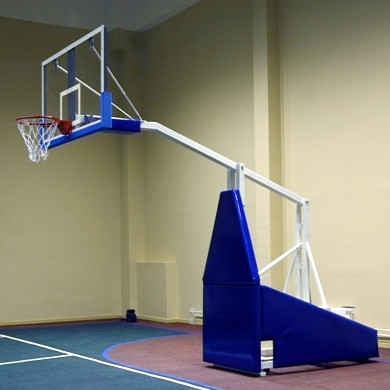 Стойка баскетбольная профессиональная мобильная складная вынос 2,25м. «ATLET 225». - фото 1 - id-p113640791