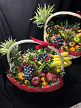 Корзина фруктовая, заполнена до дна 42 см, фото 2