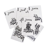 Гафф-карты с джкерами. Смеющийся король