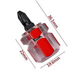 Набор саморезов для ремонта шин 10 шт и мини отвертка крестовая, фото 9