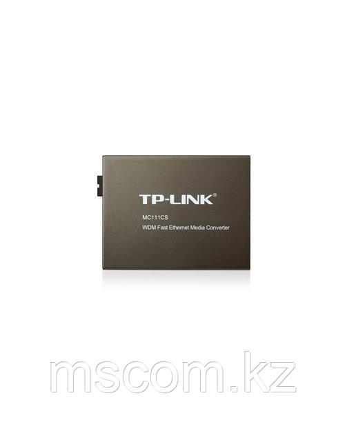 TP-Link MC111CS Медиаконвертер WDM одномод 20 км - фото 1 - id-p113547701